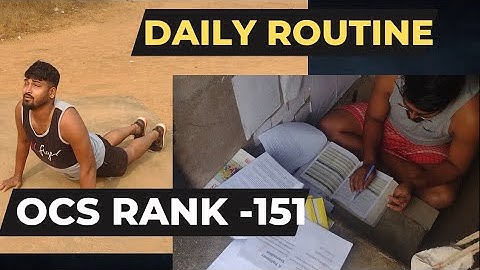 Daily routine of ORS Officer | OCS Rank-151 | Full day routine | Biswajit Dash | OPSC OAS