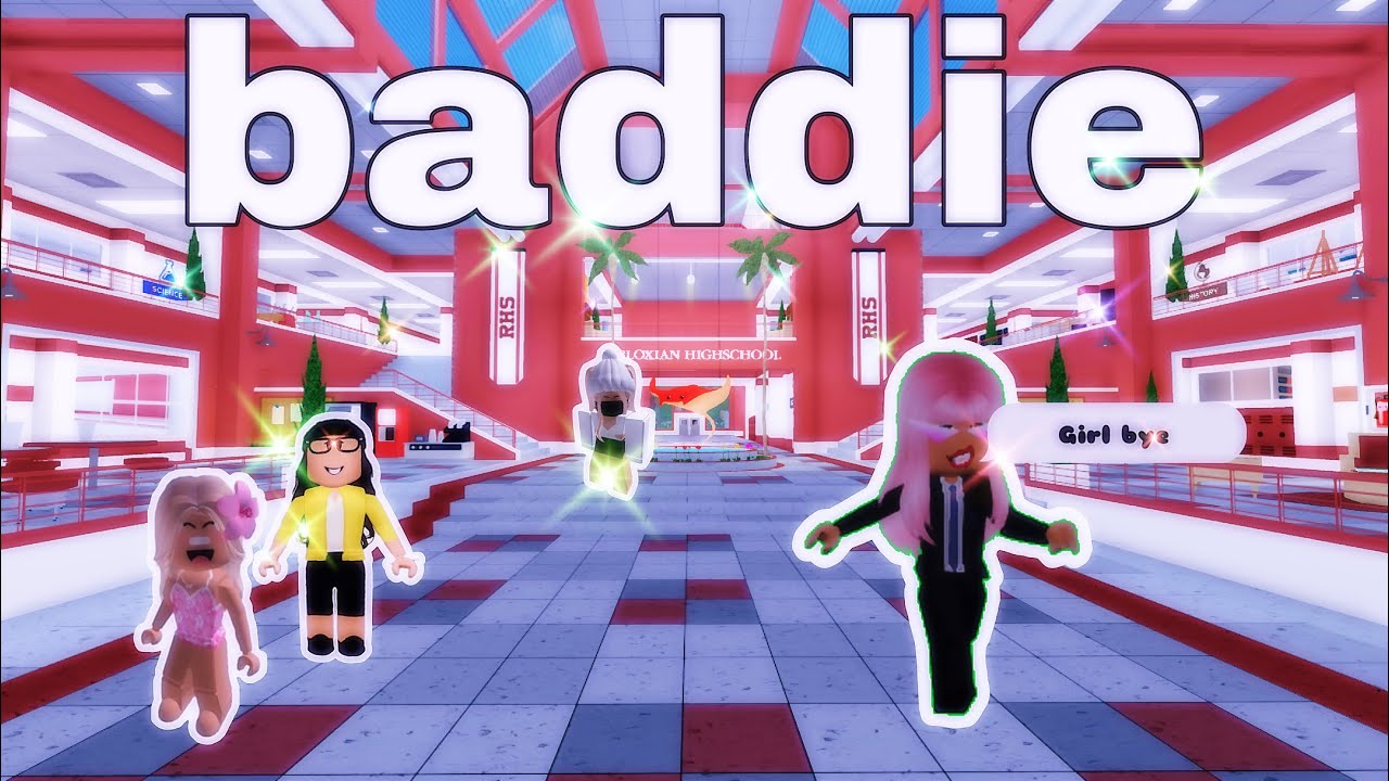 Being a BADDIE at a ROBLOX BRITISH HIGHSCHOOL - YouTube
