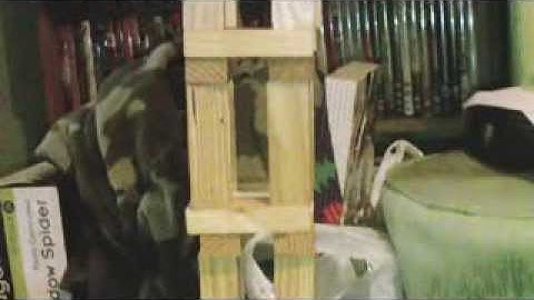 Jenga Tower Collapsing in Slow Motion, 2