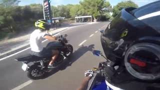 Night Rides Mallorca | Yamaha YZF R 125 & Yamaha MT 125 Akrapovic