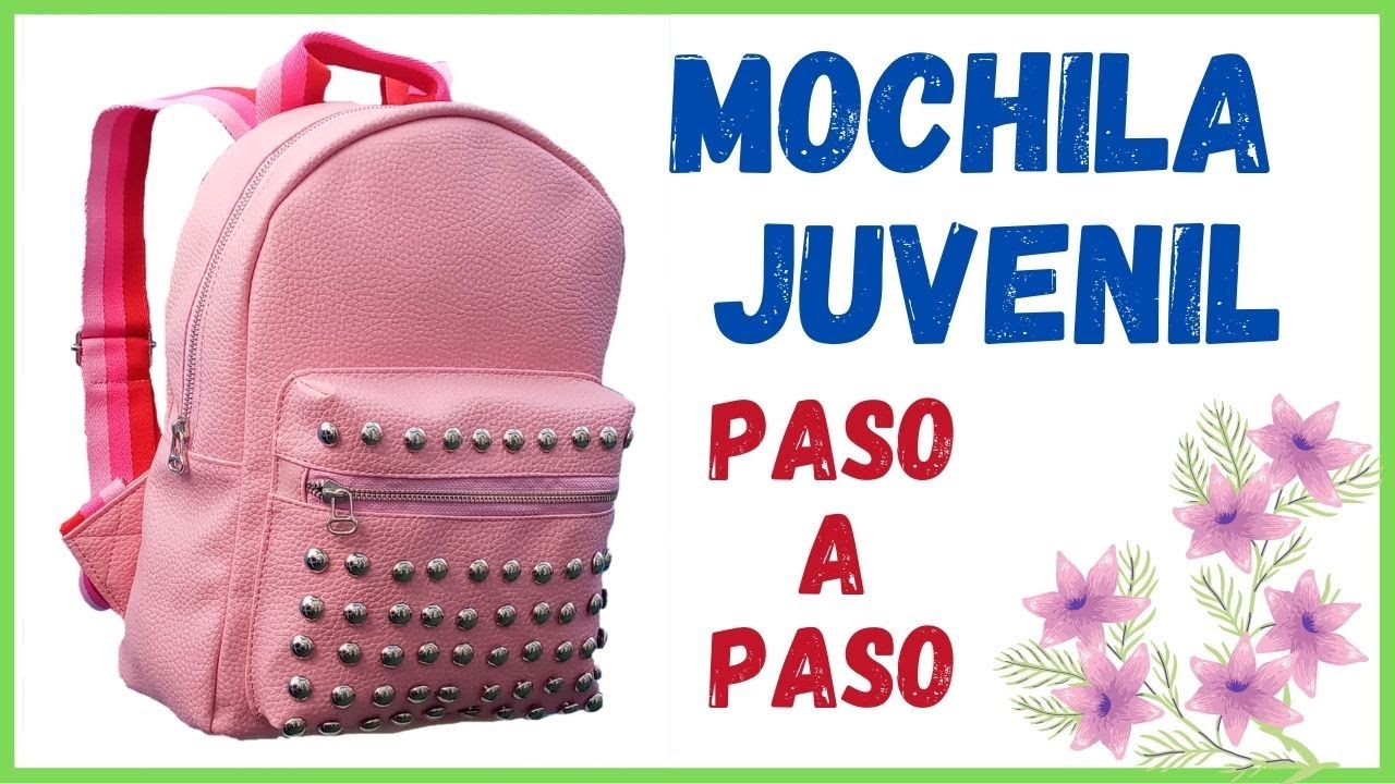 Resultado de imagen para como hacer mochila pequeñas de mujer