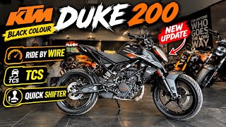 KTM Duke 200 Quickshifter Model Details Review | New Update Duke 200 Black Color |