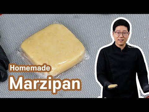 Homemade Marzipan recipe  Done in 5 minutes  Pastry 101