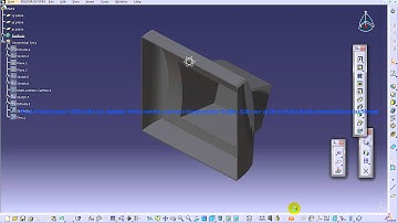 Catia V5 Tutorial|How to Create Monitor Cover|Simple steps with GSD and PDW|Subscriber