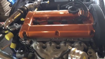 Talon Update: Engine Bay Painted and Engine Complete