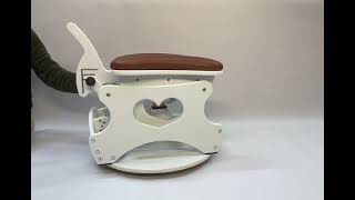 Designed For Desire The Luxury Rocking Chair Experience - Monkey Rocker - White