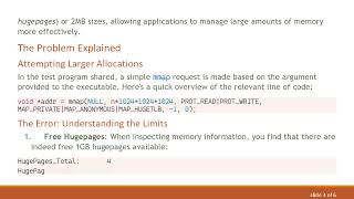 Why Can't I mmap More than 1G Hugepages?