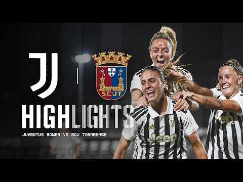 JUVENTUS WOMEN - SCU TORREENSE | UWCL QUALIFIERS | HIGHLIGHTS — football highlights