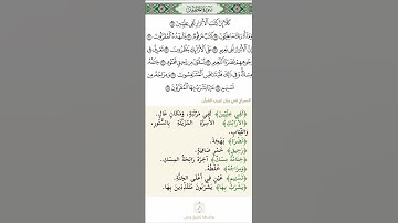 دقيقة للقرآن الكريم من سورة المطففين مع بيان غريبه تلاوة الشيخ سعد الغامدي