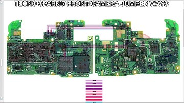 TECNO SPARK 7 ALL SECTION JUMPER WAYS TECNO SPARK 7 SCHEMATIC DIAGRAM HARDWARE SOLUTION
