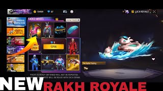 NEW ROCK ROYALE | ARRIVAL ANIMATION🥰 FADED WHEEL FREE FIRE VIDEO #freefire #viral #trending