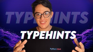 Tipagem estática com PYTHON ? | TYPE HINTS