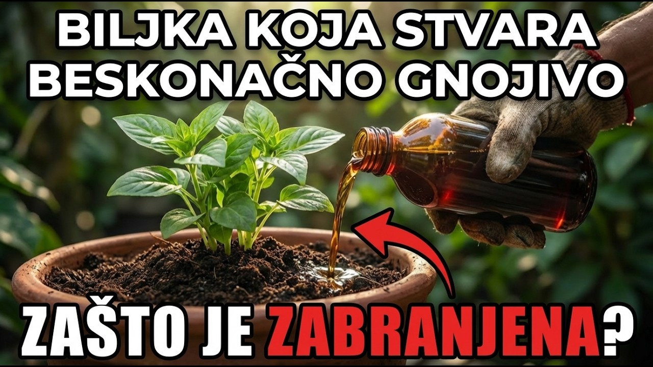 Ova Biljka Zamjenjuje Sva Gnojiva Zauvijek. Zašto Ju Je Industrija Zabranila?