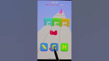 Blob Shifter 3D Level 297 #ytshorts #gameshorts #shortsfeed #game #shorts