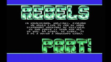 Byterapers - Assembly 1992 Invitation Intro - C64 Demoscene 50 FPS