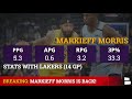 Markieff Morris Re-Signs With Lakers In Free Agency News Today