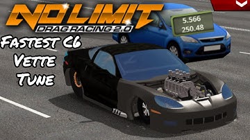 5.5 Corvette C6 Fastest Tune - No Limit Drag Racing 2