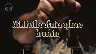 The MOST RELAXING Microphone Brushing ASMR Experience