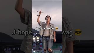 j-hope's summer swag 😎 in 60 seconds 🌞🔥 #bts #jhope #btsarmy