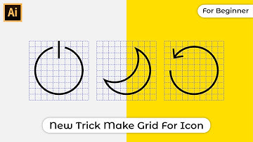 New Method, How to Make Grid Icon #Part 2 - Adobe Illustrator Tutorial