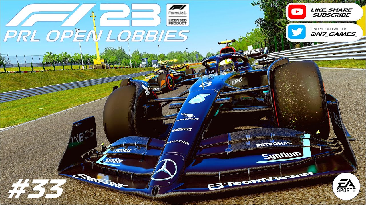 F1 23 LIVE (PS5 1080p) - PRL OPEN LOBBIES #33 - N7 GAMES LIVE STREAM