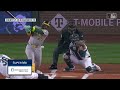 Highlights: Mariners pitcher catches 108 mph line drive in his shirt
