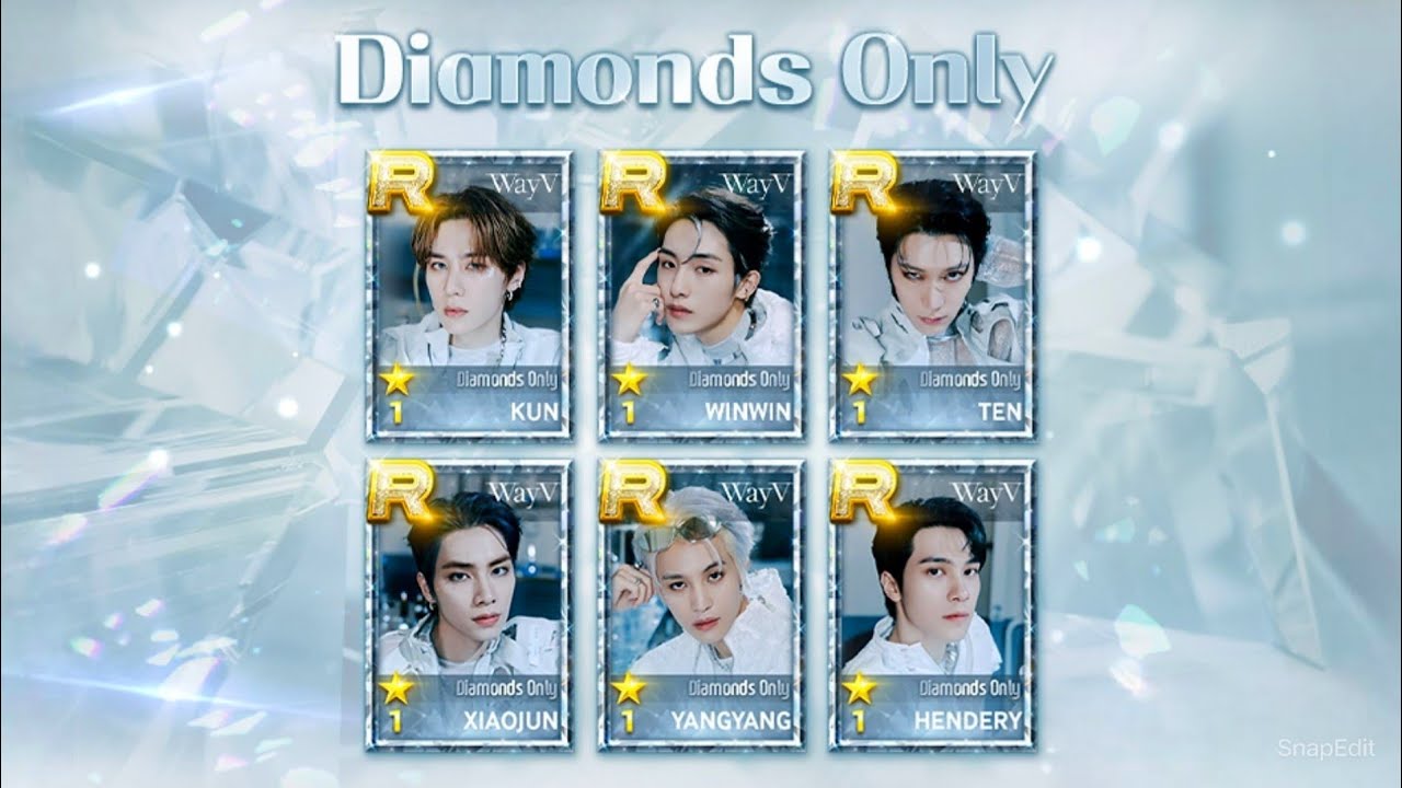 WayV SUPERSTAR SMTOWN シュスエム 東京限定 トレカ テン Superstar SMTOWN | WayV 'Diamonds Only' Limited Theme 💎 (2025