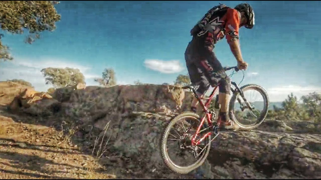 Thomas Lapeyrie full speed on Roc d'Azur 2015