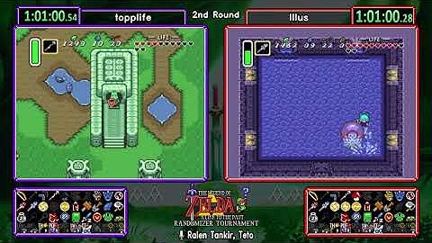 A Link to the Past Randomizer 2021 Tournament topplife vs Illus Game 01