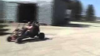Amazing Go Kart with CBR 600 engine 110 cv