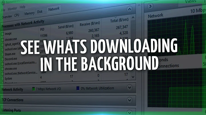 Stop Background Downloads Windows 7, 8, 10