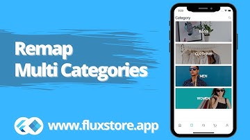 Remap Multi Categories (Flutter E-Commerce App)