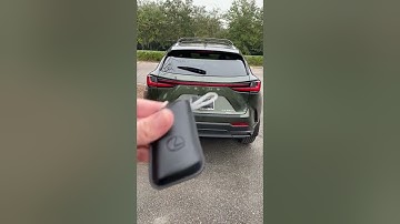 How To Use The Kick Sensor In The All New Lexus NX