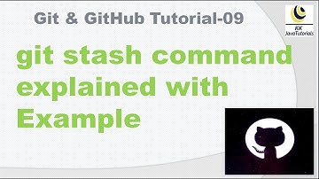 git stash command explained with Example ? || git stash || git || github || git stash command