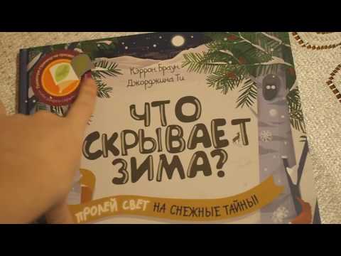 Что скрывает зима? Серия "Читаем с фонариком"