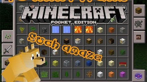 MCPE 0.12.1 Mod Showcase | TOO MANY ITEMS