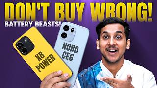 POCO X8 Power🔋vs OnePlus Nord CE6⚡: ₹2,000 Changes Everything!