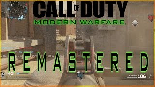 COD4 REMASTERED - Full Gameplay w/ AK-74u on Backlot 58 kills
