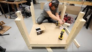 New Shop Build: Part 2 - Building the Radial Arm Saw Stand