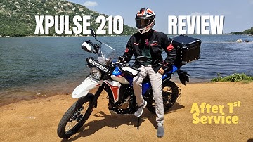 Xpulse 210 Review after 1st service and 2k+ kilometers | Pros & Cons | Mileage #xpulse210