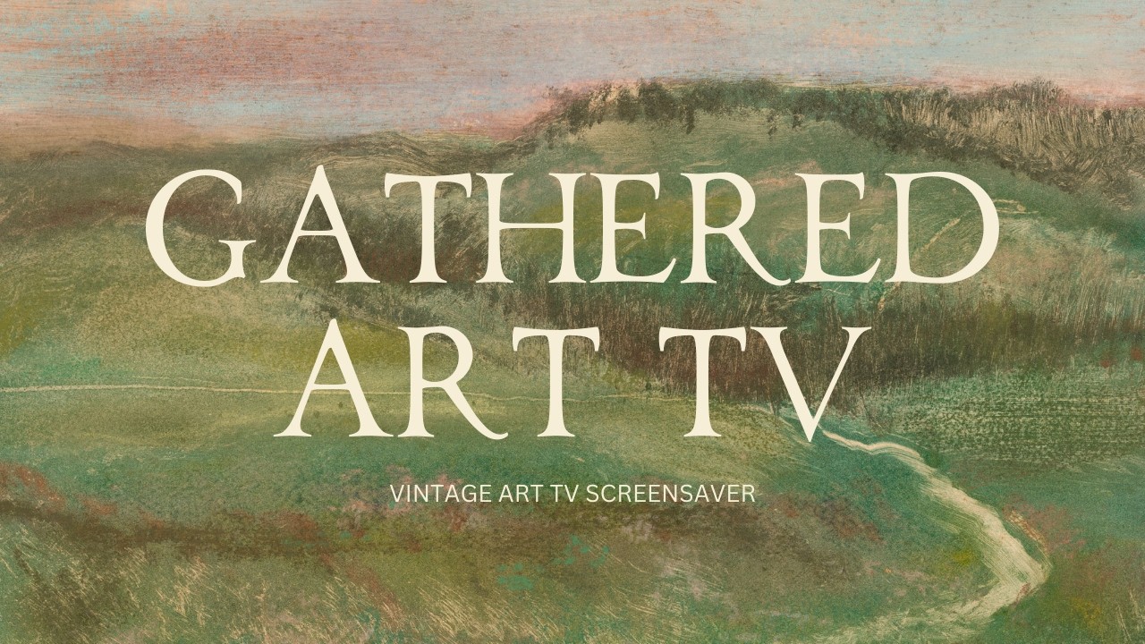 Edgar Degas Landscape | 1 Hour Art Loop, Vintage Art for Your TV, TV Art Screensaver