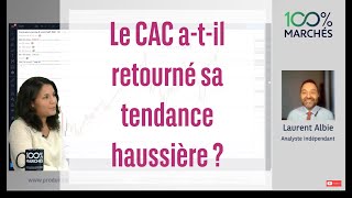 Le CAC a-t-il retourné sa tendance haussière ? - 100% Marchés Daily - 19 Juillet 2021