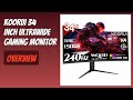 REVIEW (2026): KOORUI 34 Inch Ultrawide Gaming Monitor. Features