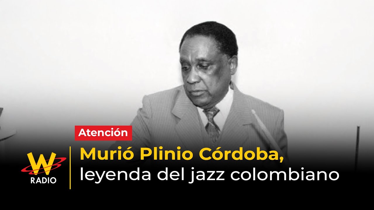 Murió Plinio Córdoba, leyenda del jazz colombiano: Recordamos sus entrevistas en W Radio