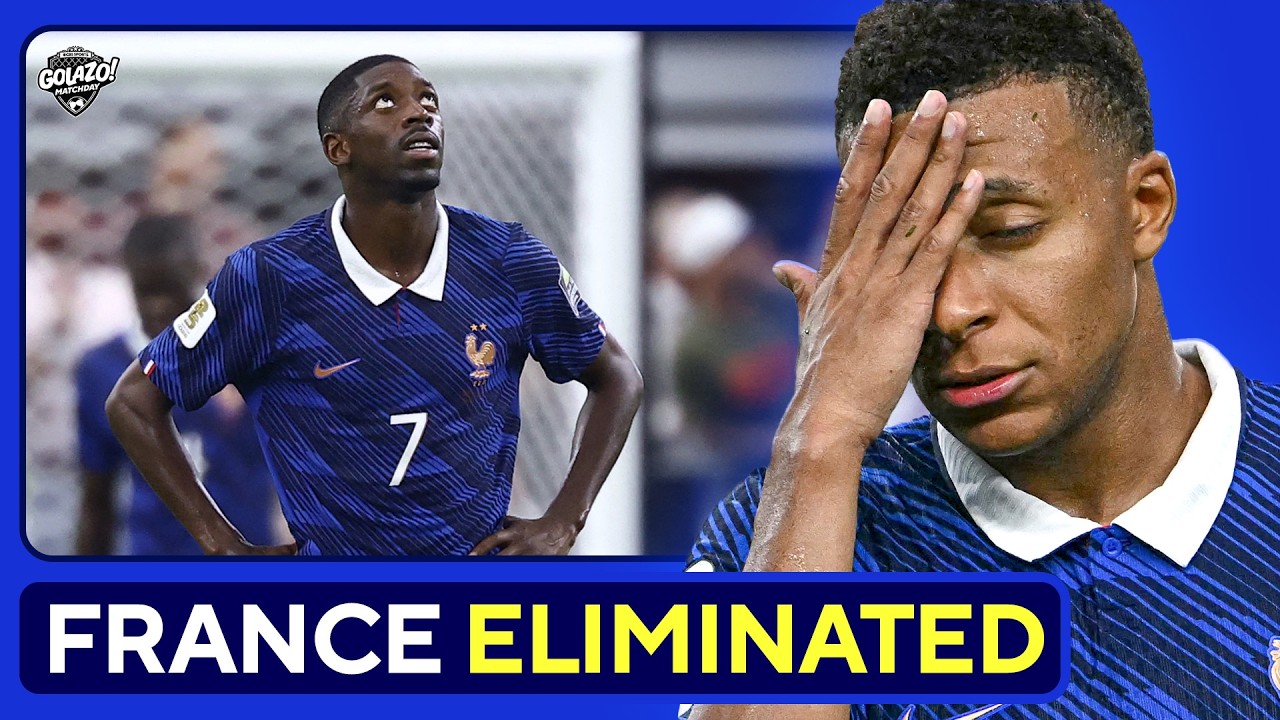 France ELIMINATED from World Cup after Semifinal defeat vs. Spain
