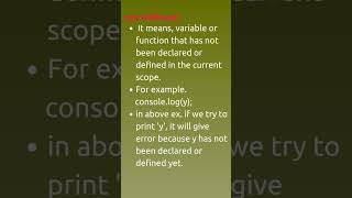 Top javascript interview questions | 'undefined' vs 'not define' in javascript
