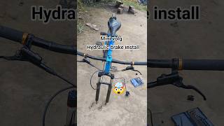 Logan hydraulic brake install 🤯||Mini vlog #shorts #viralshort #biplabrider777
