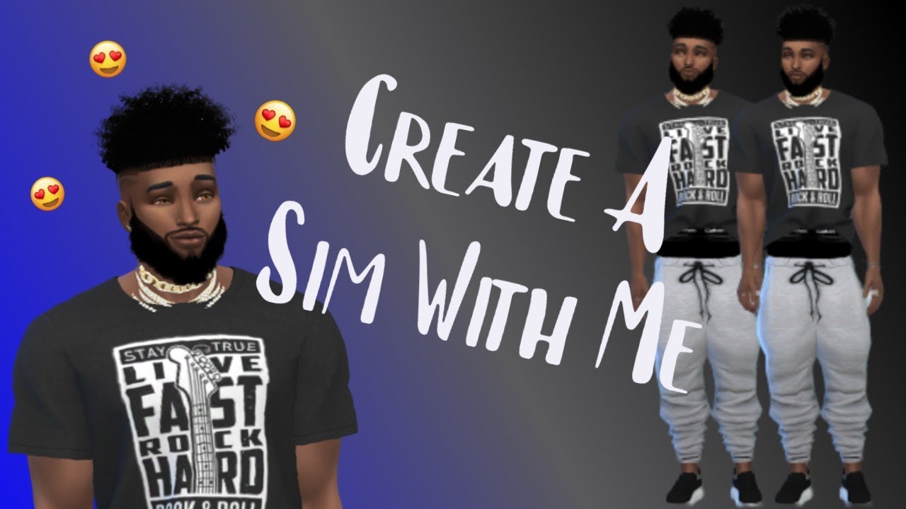 Create A Sim With Me | Sims 4 | CC - YouTube