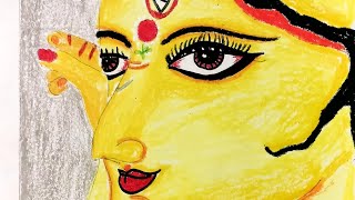 Ma Durga Easy Drawing For Beginners