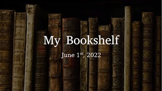 Reviewing My Bookshelf (pre-recorded livestream)